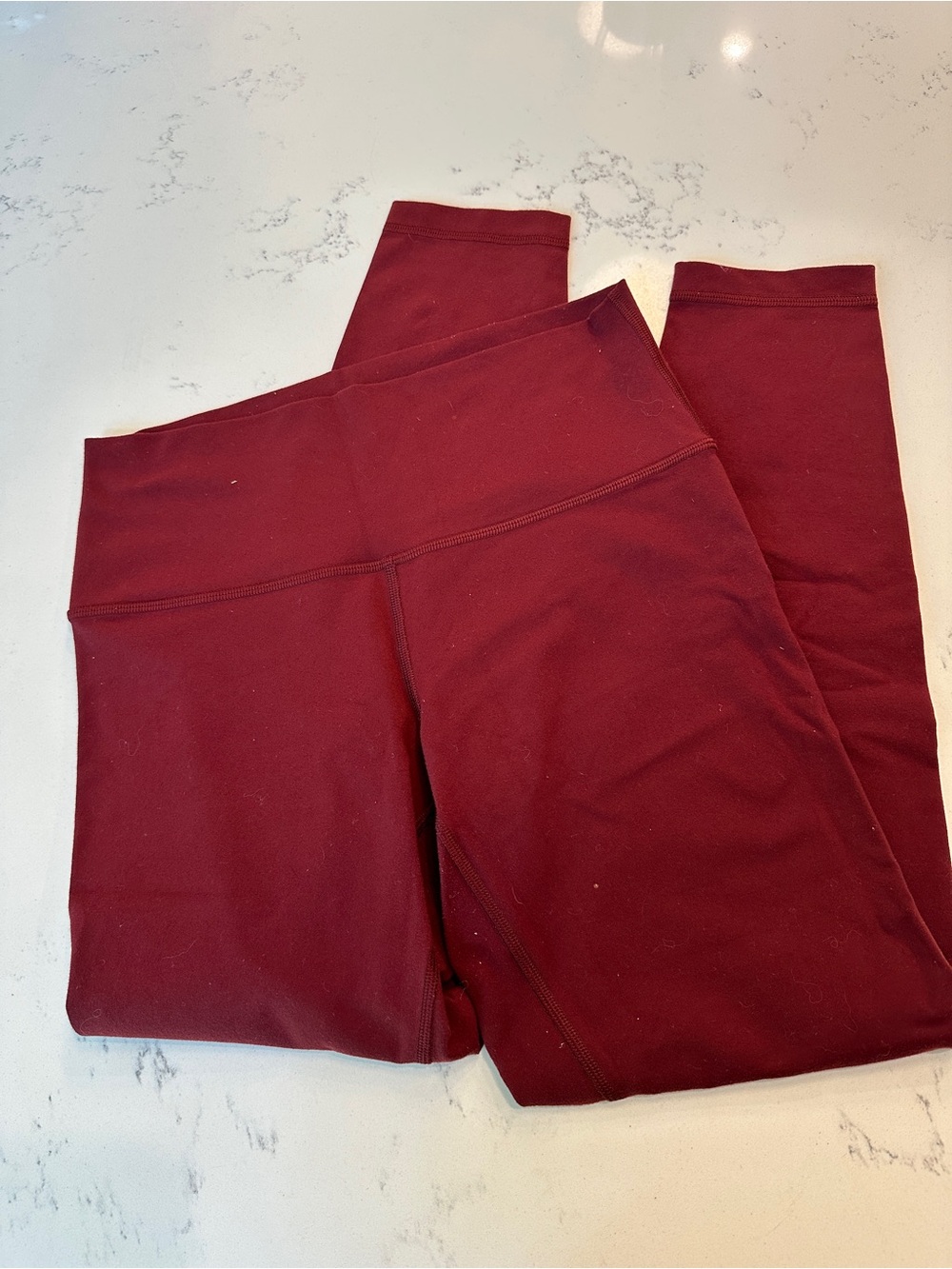 Lululemon Athletica maroon Align Leggings size 8
